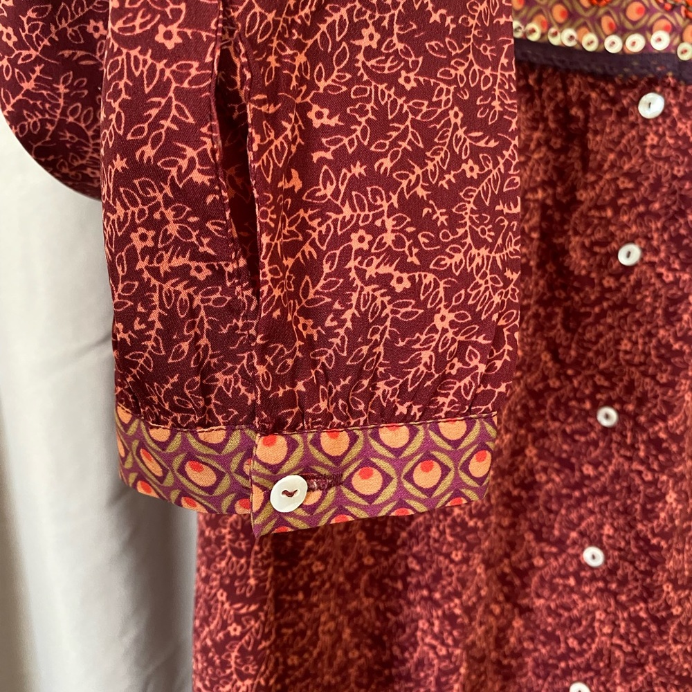 Hippie Laundry Boho top SZ M - Picture 6 of 9